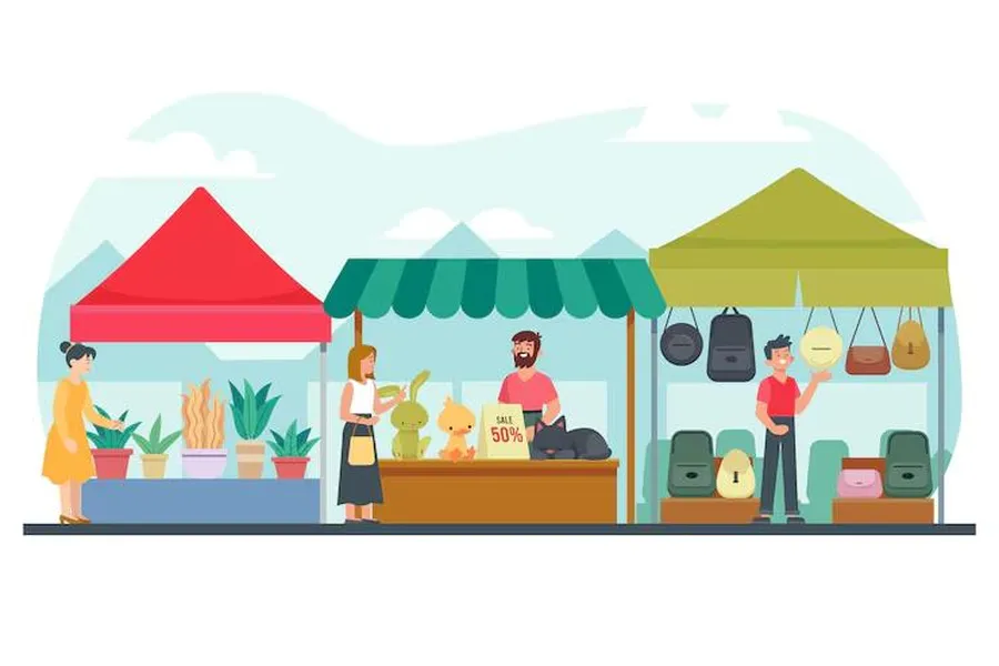 Global financial stock markets indices and asset trading metrics