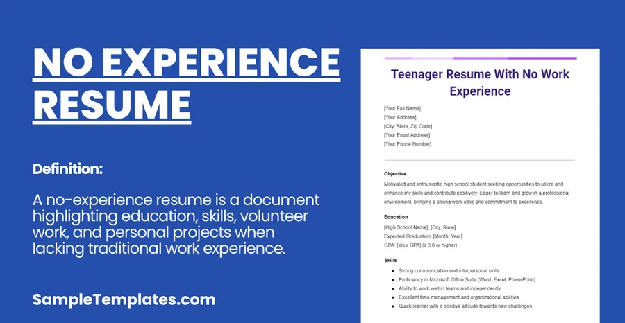 Write Resume with No Experience How to write a professional resume with no job experience for fresh graduates