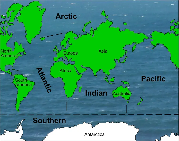 Major oceans of the world and their ecological importance explained