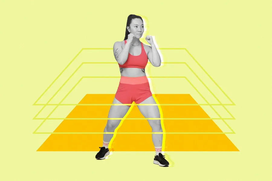 Beginner boxing training routine at home step by step layout