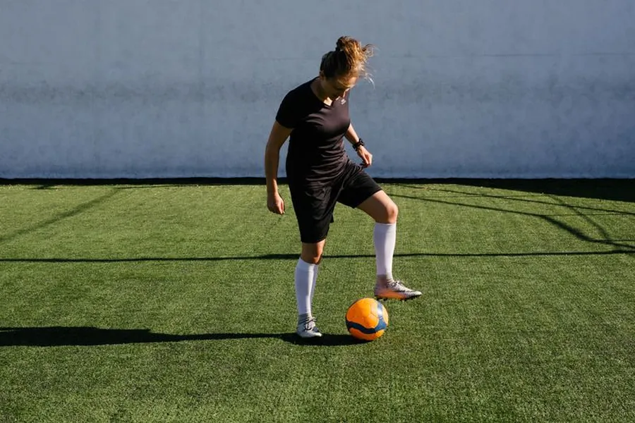 How to improve football skills at home for beginners with solo drills
