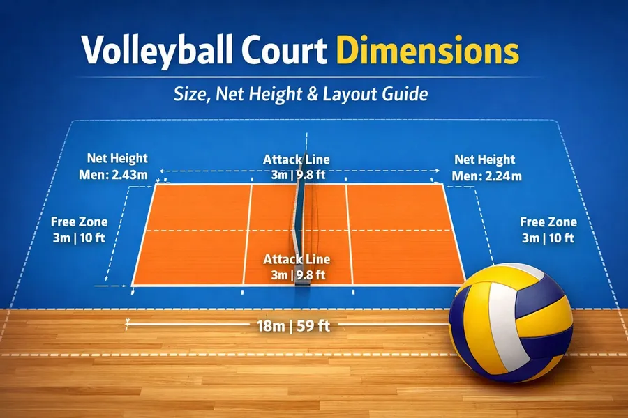 Indoor Volleyball Court Dimensions Official indoor volleyball court dimensions guide and net heights